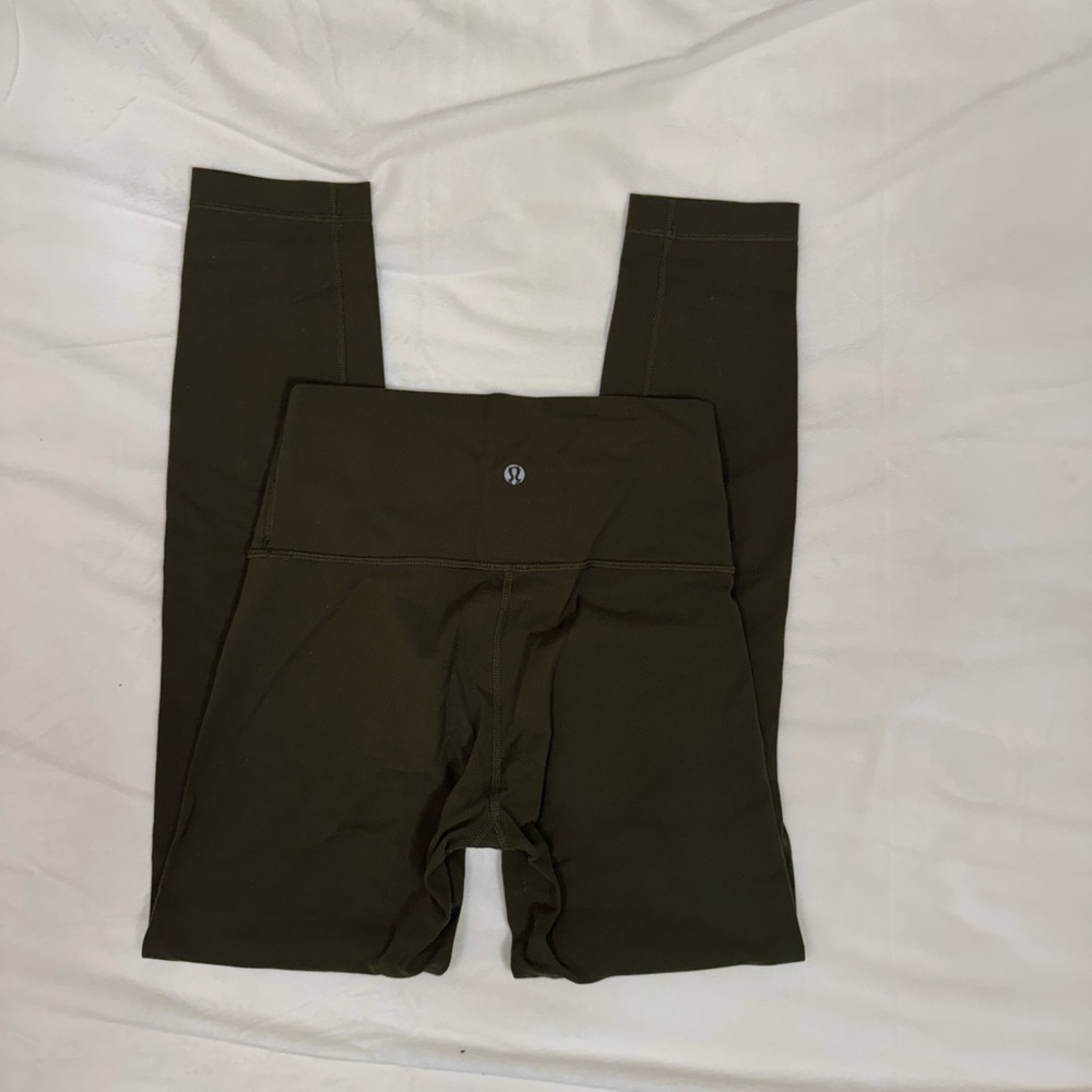 Lululemon Athletica Dark Green Leggings
